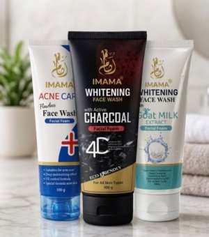 IMAMA 3-in-1 Face Wash Cleansing Bundle